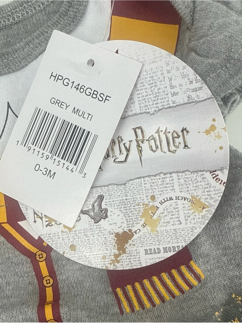 NWT Harry Potter Baby Girl's One piece Tutu 0-3 Months